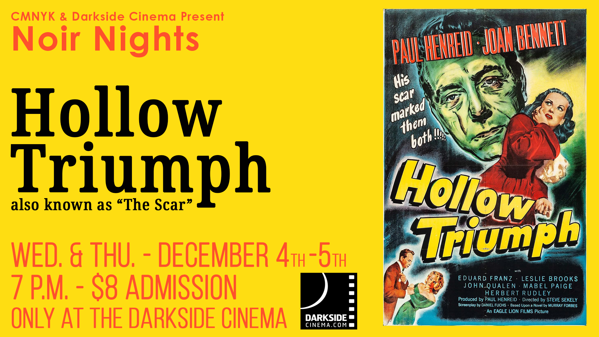 CMNYK PRESENTS: HOLLOW TRIUMPH